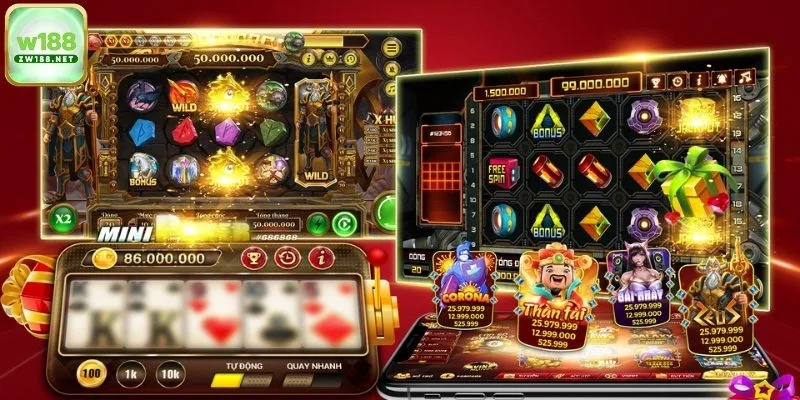 Giới thiệu tổng quan về sảnh nổ hũ W188