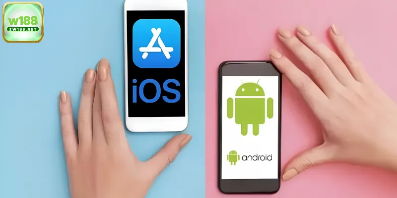 Quy trình tải app W188 cho máy Ios/Android chi tiết